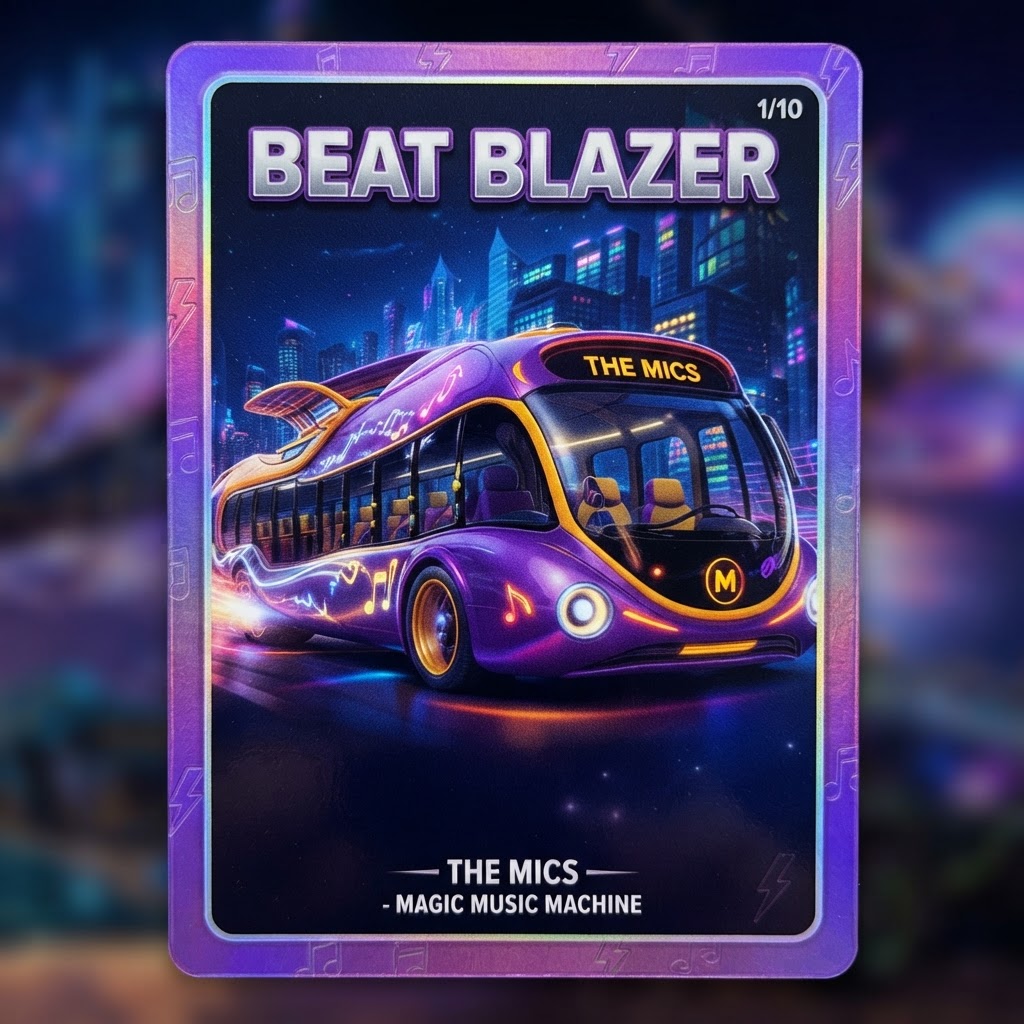 Beat Blazer collectible card art