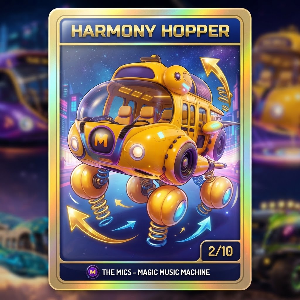 Harmony Hopper collectible card art