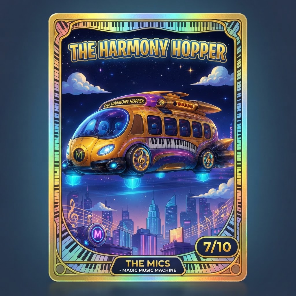 The Harmony Hopper collectible card art
